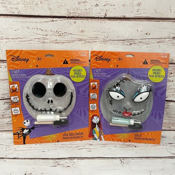 NIGHTMARE BEFORE CHRISTMAS Pumpkin Decorating Kit - Picture 1 of 4